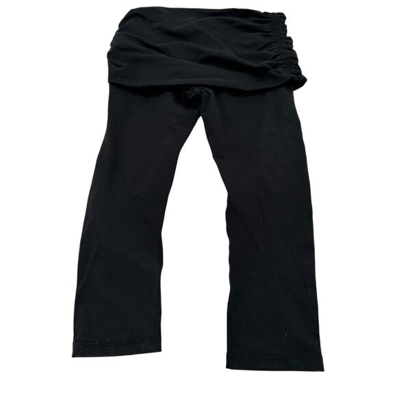 Prana Black Leggings with Stretchy Fabric and Wide Waistband - Picture 5 of 9
